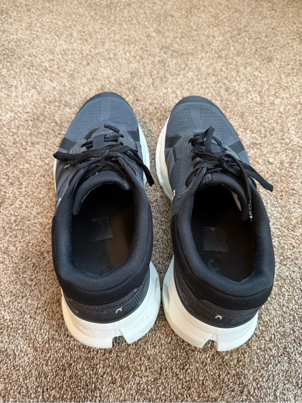 On Running Cloudrunner 2 Men's Black/White Athletic Sneakers
